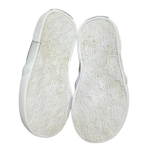Polo Ralph Lauren Khaki Bal Harbour Slip On Canvas Loafers Size 6 Toddler - Picture 9 of 9
